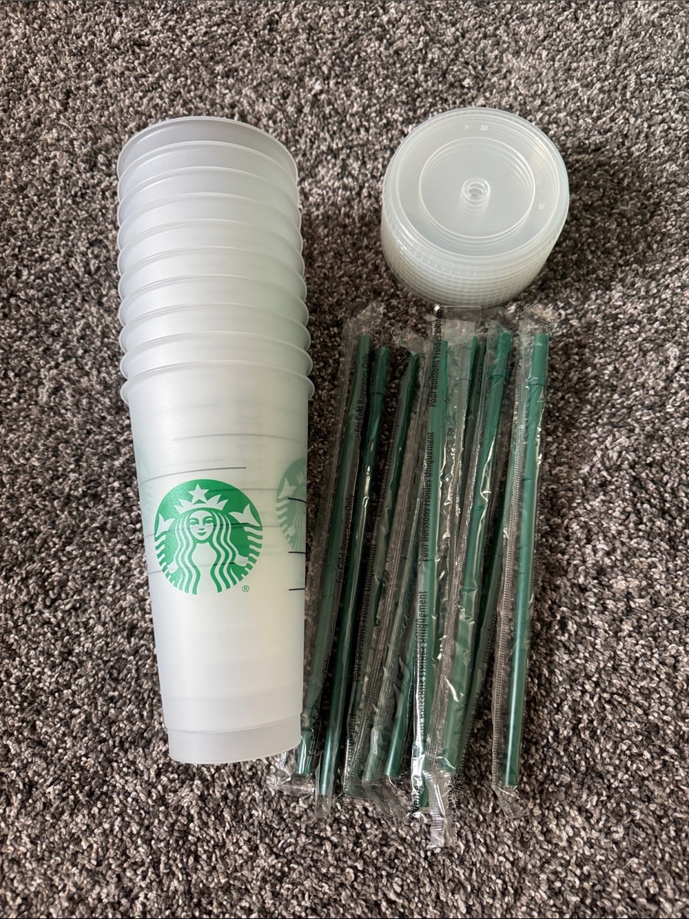 Starbucks Venti Cold Cups